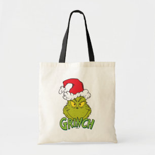 Classic Grinch   Naughty oder Nice Tragetasche