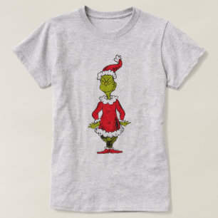 Classic Grinch   Santa Claus T-Shirt