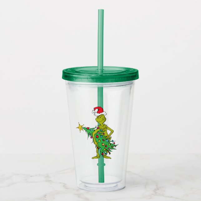 Classic Grinch | Übeltäter Acryltrinkbecher (Vorderseite)
