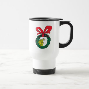Classic Grinch   Weihnachtskranz Reisebecher