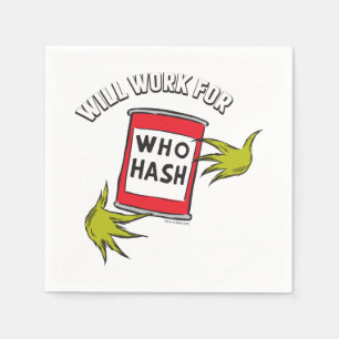 Classic Grinch Wird funktionieren für wen Hash-Z Serviette