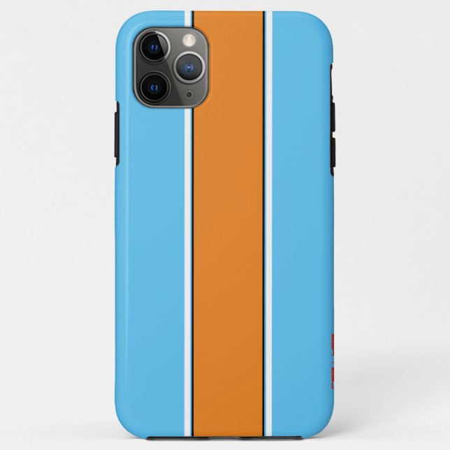 Classic Gulf Colors Case-Mate iPhone Hülle (Rückseite)