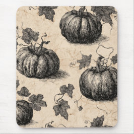 Classic Halloween Pumpkins Mousepad