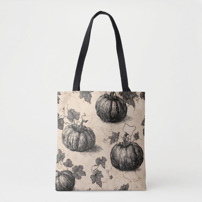 Classic Halloween Pumpkins Tasche (Vorderseite)