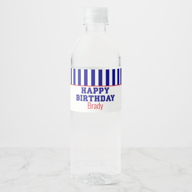 Classic Happy Birthday Baseball Sports Party (Vorderseite)