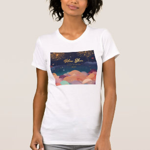 Classic Happy New Year 2025 T-Shirt