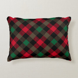 Classic Holiday Plaid – Cozy Christmas Pillow  Dekokissen