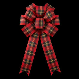 Classic Holiday Plaid Satinband