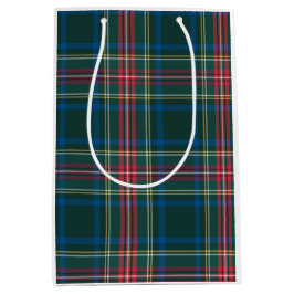 Classic Holiday Tartan Kariert Preppy Christmas Mittlere Geschenktüte