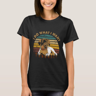 Classic I tue, was ich lustig deutsch Kurzhaar Gew T-Shirt