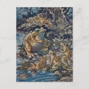 Classic Illustration Postcard Postkarte