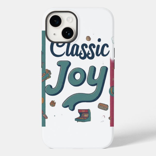 Classic Joy Case-Mate iPhone 14 Hülle (Rückseite)