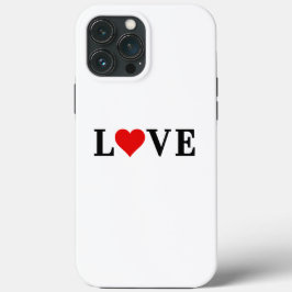 Classic LIEBE Motif Moderne Elegante Case-Mate iPhone Hülle