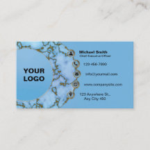 Classic Light Blue 3D Marmor Imitate Shiny Gold Fo