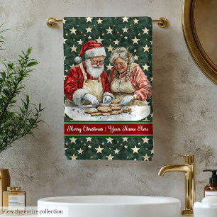 Classic M et Mme Claus Cuisine Serviettes de bain