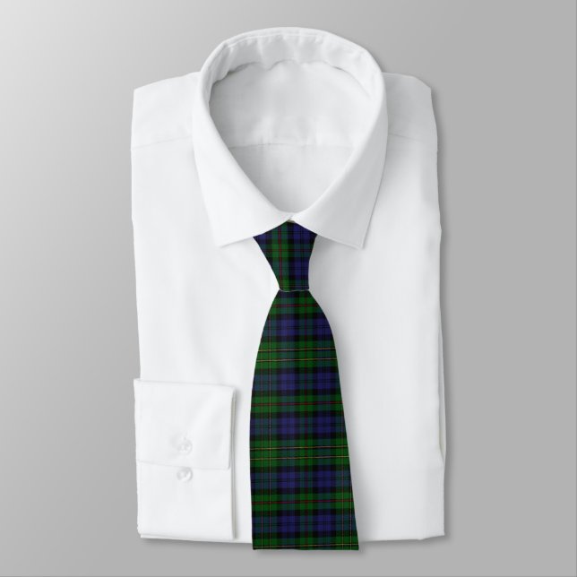 Classic MacEwen Tartan Kariert Neck Tie Krawatte (Gebunden)