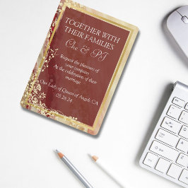 Classic Marble Wedding Einladung