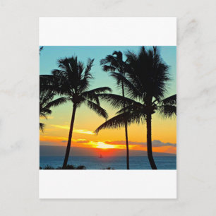 CLASSIC MAUI SUNSET! POSTKARTE