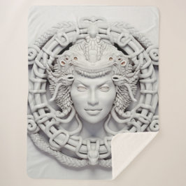 Classic Medusa Blanket Sherpadecke