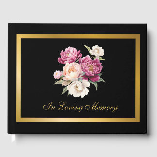 Classic Memorial Funeral Condolence Gästebuch
