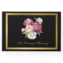 Classic Memorial Funeral Condolence Livre d'or