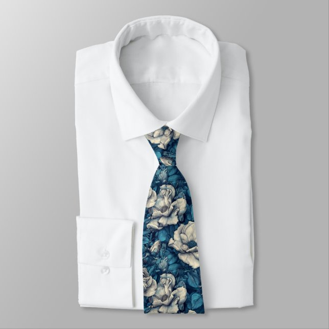 Classic Men Gifts Gardenias Flower Krawatte (Gebunden)