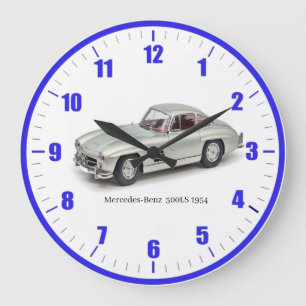 Classic Mercedes-Benz Acrylic Wall Clock Große Wanduhr
