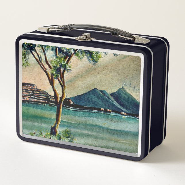 Classic Metal Lunch Box - Bay Of Naples, Italy (Vorderseite)
