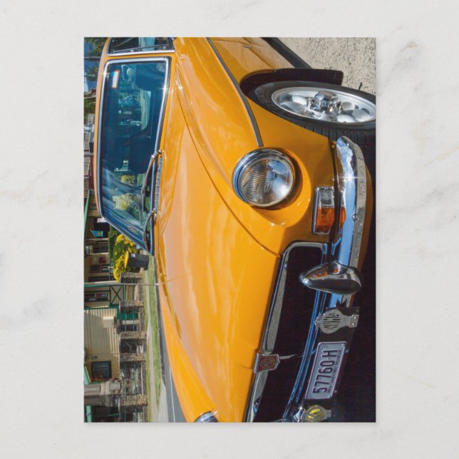 Classic MGB GT Roadster Postkarte (Vorderseite)