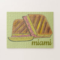Classic Miami Cuban Sandwich Ham Pork Schweizer Kä