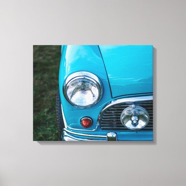 Classic Mini Austin Leinwand (Vorderseite)