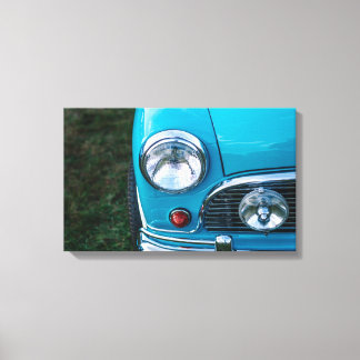 Classic Mini Austin Leinwand