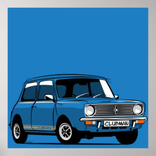 Classic Mini Clubman 1275 GT Poster