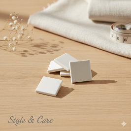 Classic Minimalist Off-White Button for All Outfit