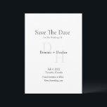 CLASSIC Minimalistische Eleganz mit Foto Save The Date<br><div class="desc">Made for you!</div>
