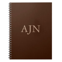 Classic Mit Monogramm Journal Notebook Geschenk