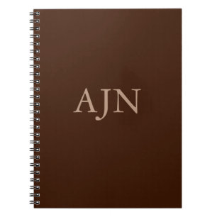 Classic Mit Monogramm Journal Notebook Geschenk Notizblock