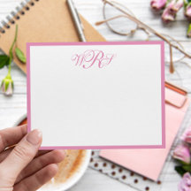 Classic Monogram Pink