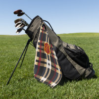 Classic Monogram Stylish Kariert Black Red & Beige