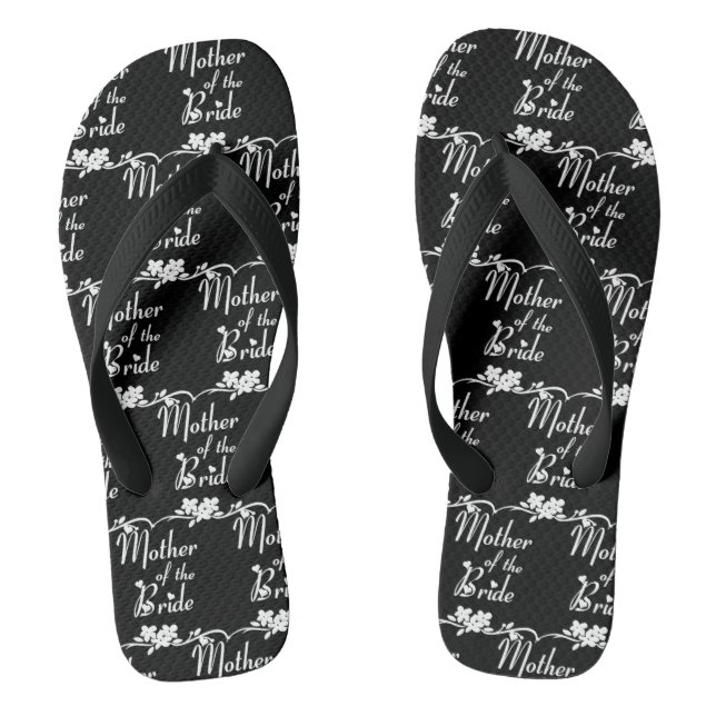 Classic Mother of the Bride Wedding Flip Flops (Fußbett)