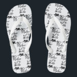 Classic Mother the Bride Wedding Flip Flops<br><div class="desc">Classic Mother the Bride Wedding Flip Flops</div>