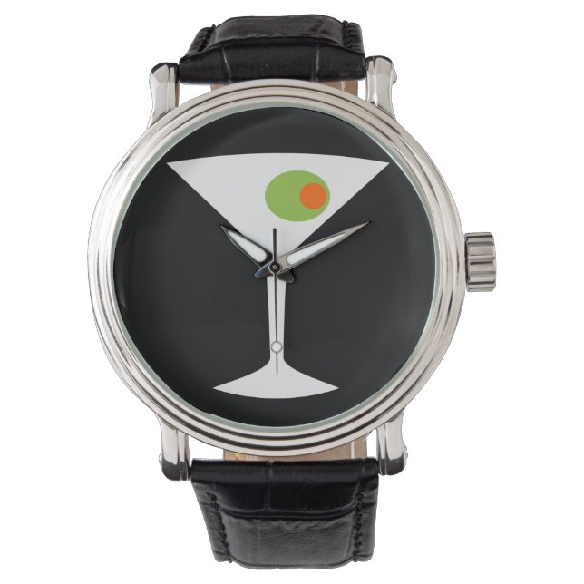 Classic Movie Martini Watch Armbanduhr (Vorderseite)