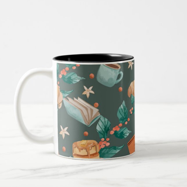 Classic Mug, 11 oz Zweifarbige Tasse (Links)