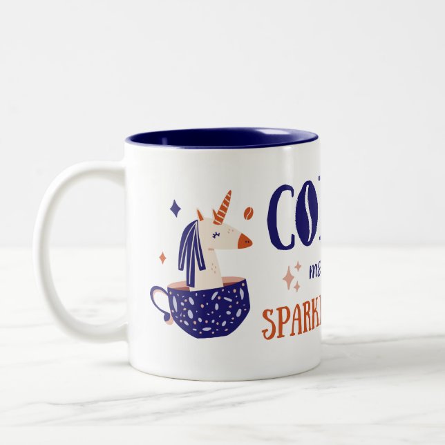 Classic Mug, 11 oz Zweifarbige Tasse (Links)