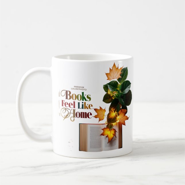 Classic Mug Collection: Aesthetic Book Lover Kaffeetasse (Links)
