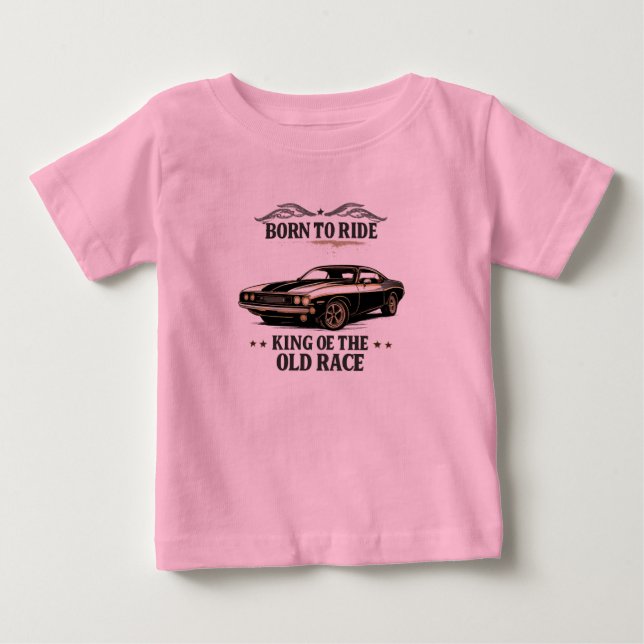Classic Muscle Car Baby T-Shirt (Devant)