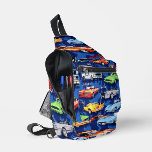 Classic Muscle Cars Crossbody Bag