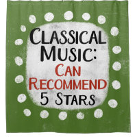 Classic Music Review 5 étoiles Douche rideau