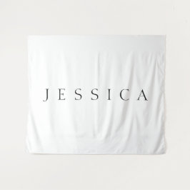 Classic Name (or word) Wandteppich