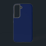 Classic Navy Blue individuell anpassbar Samsung Galaxy Hülle<br><div class="desc">Modernes und elegantes Design - Anpassen Sie es,  indem Sie Ihren gewünschten Namen,  Foto,  Bild oder Text hinzufügen</div>